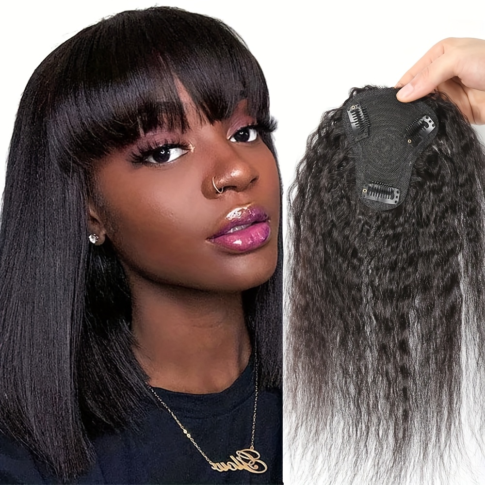 Hair Bundles - شعر علوي مستقيم غريب مع قطعة