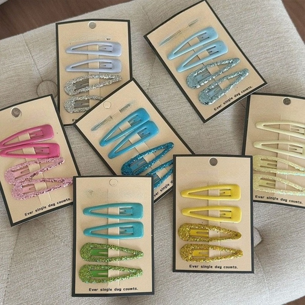 Hair Clips - دبابيس شعر على شكل قطرات ماء
