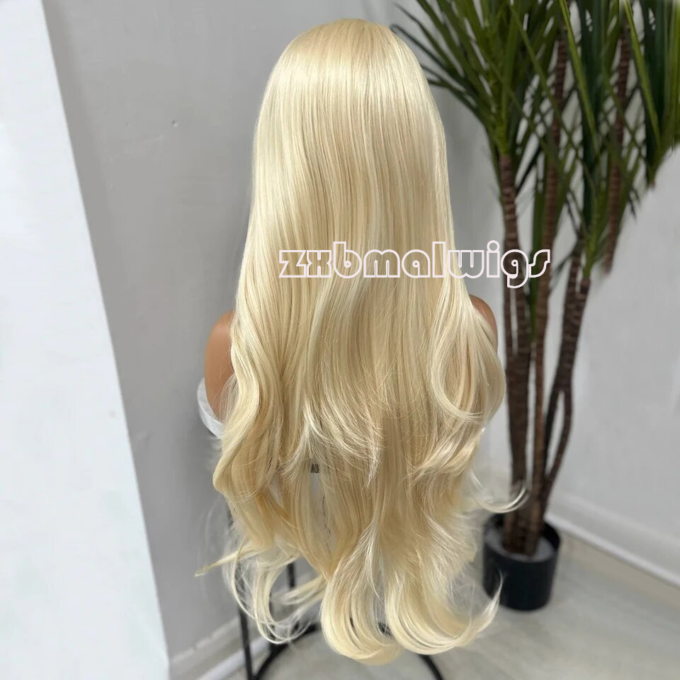 شعر صناعي بلون أشقر 613، باروك - مراجعة 613 Blonde Body Wave Lace Front Wig وسعره