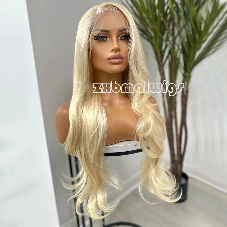 شعر صناعي بلون أشقر 613، باروك - مراجعة 613 Blonde Body Wave Lace Front Wig وسعره