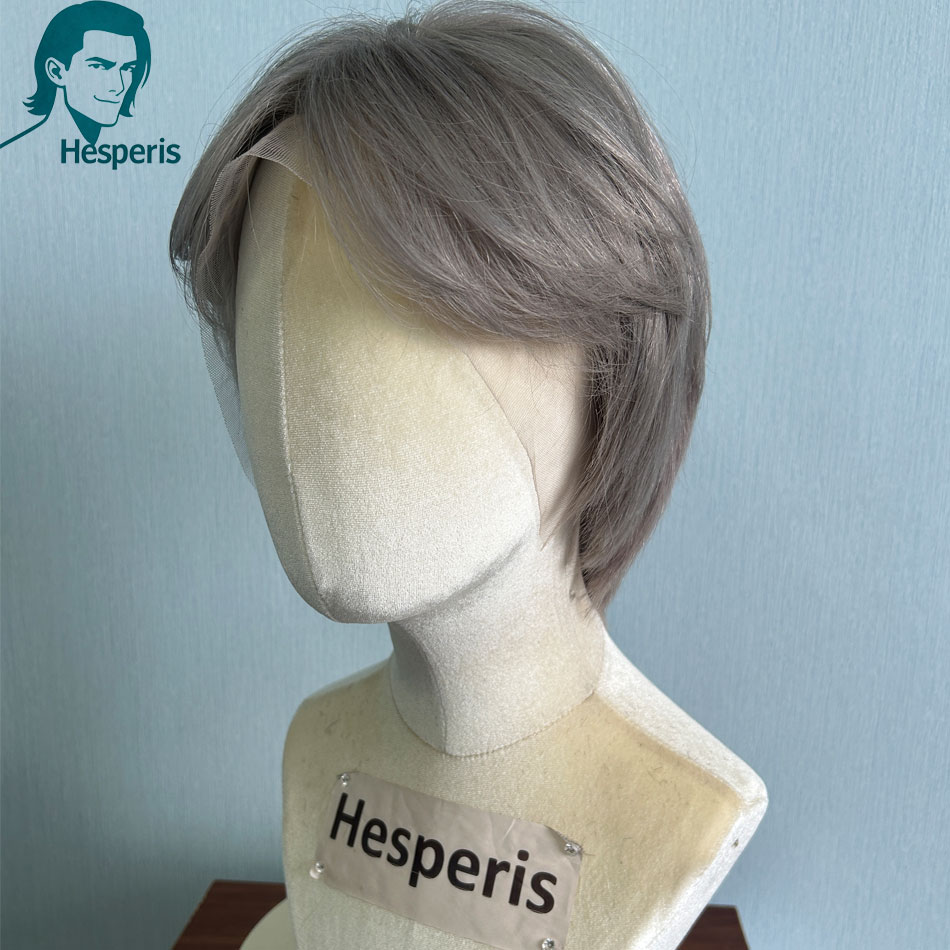 شعر مستعار رجالي قصير بقصة بوب - مراجعة Pre Parted 13X4 Lace Front Bob Wig وسعره
