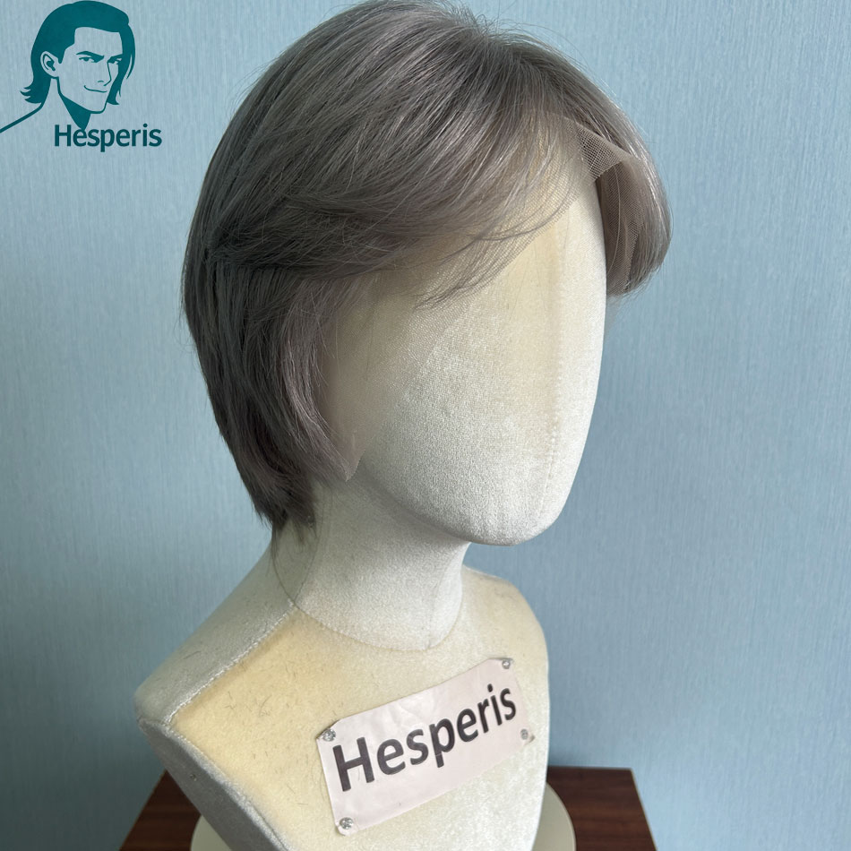 شعر مستعار رجالي قصير بقصة بوب - مراجعة Pre Parted 13X4 Lace Front Bob Wig وسعره