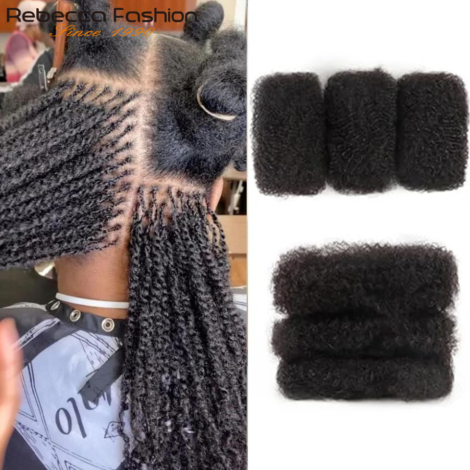 شعر أفرو كينكي لتضفير وصلات ال - مراجعة Water Wave Bulk Human Hair For Braiding وسعره