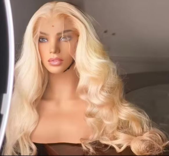 شعر مستعار أشقر 613 طويل مموج، - مراجعة 613 Blonde Body Wave Lace Front Wig وسعره