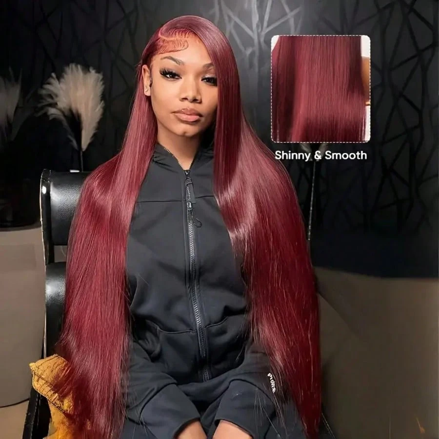 شعر مستعار بشري مستقيم بكثافة  - مراجعة Hd Lace Frontal Wig Human Hair Pre Plucked وسعره
