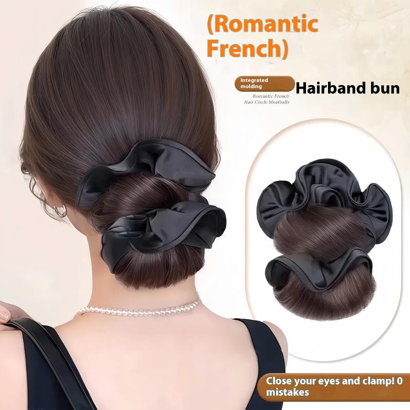 جهد أوبدو الاصطناعية مخلب فوضو - مراجعة Claw Clip Messy Bun Hair Piece وسعره