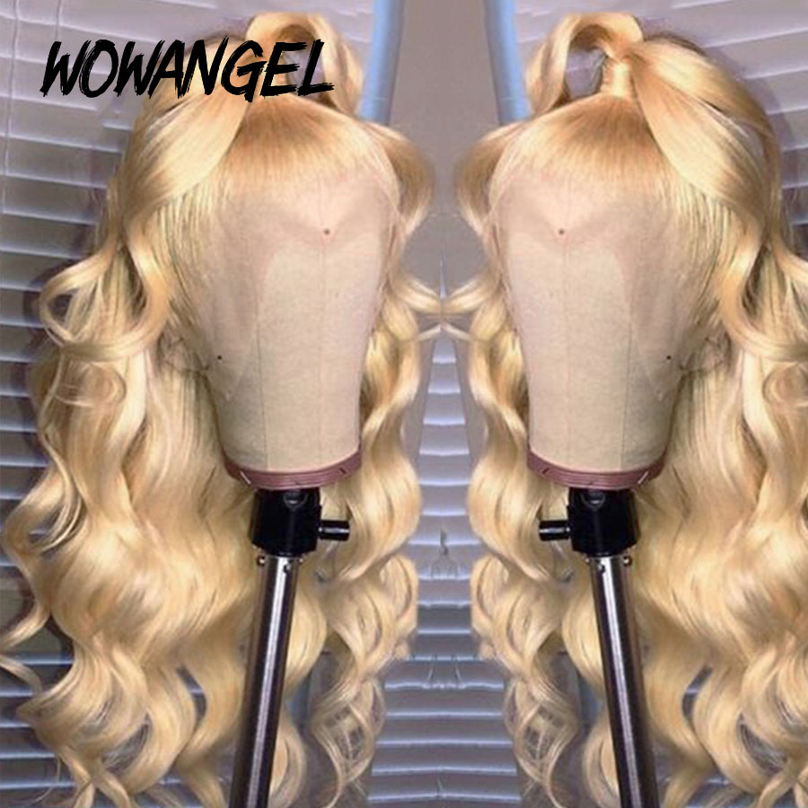 نجاح باهر الملاك ريال HD الدان - مراجعة 613 Blonde Body Wave Lace Front Wig وسعره