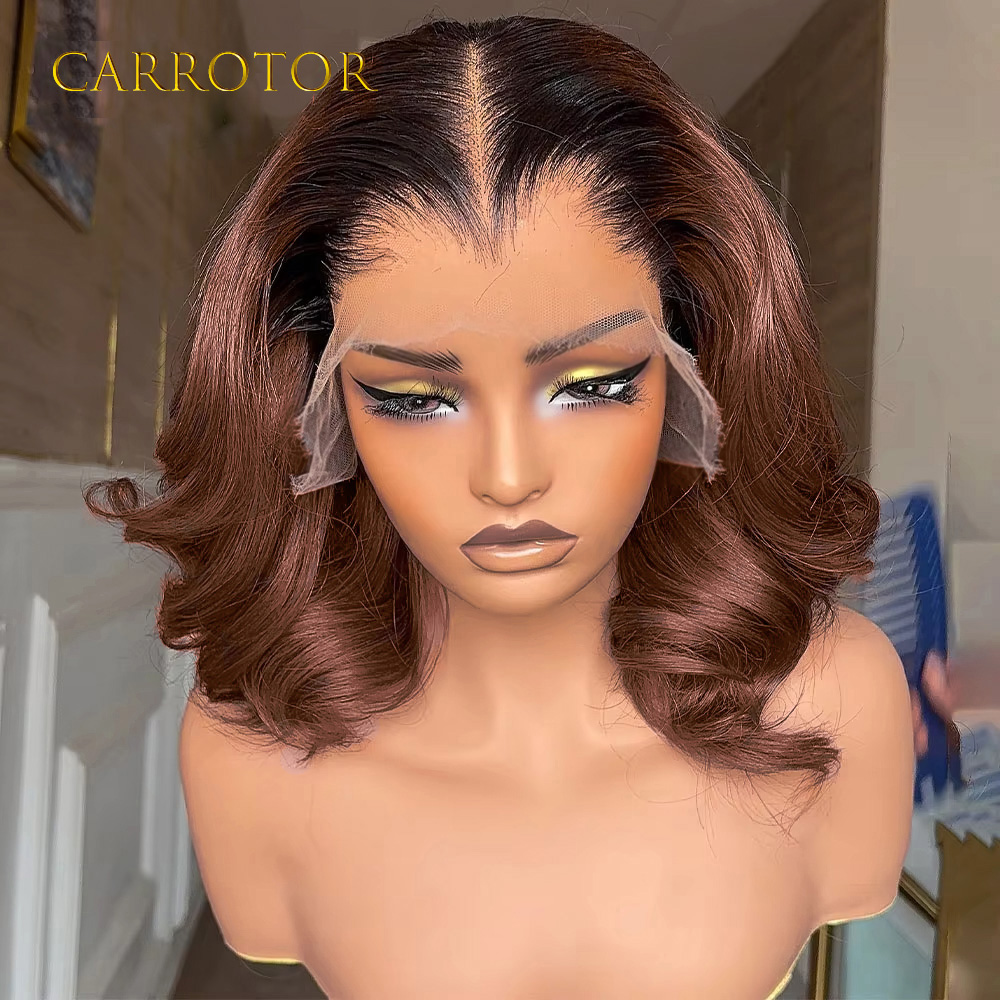 باروكة شعر بشري مموج عميق فضفا - مراجعة Human Hair Wigs وسعره
