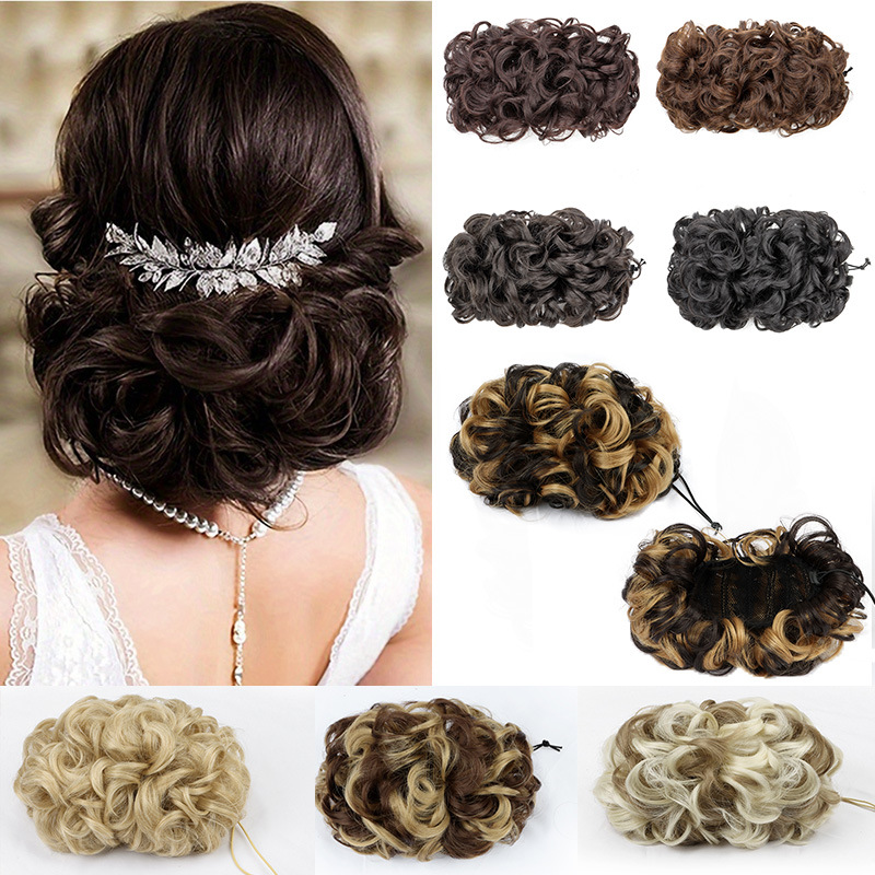 وصلة شعر كعكة مجعدة بمشبك مخلب - مراجعة Claw Clip Messy Bun Hair Piece وسعره