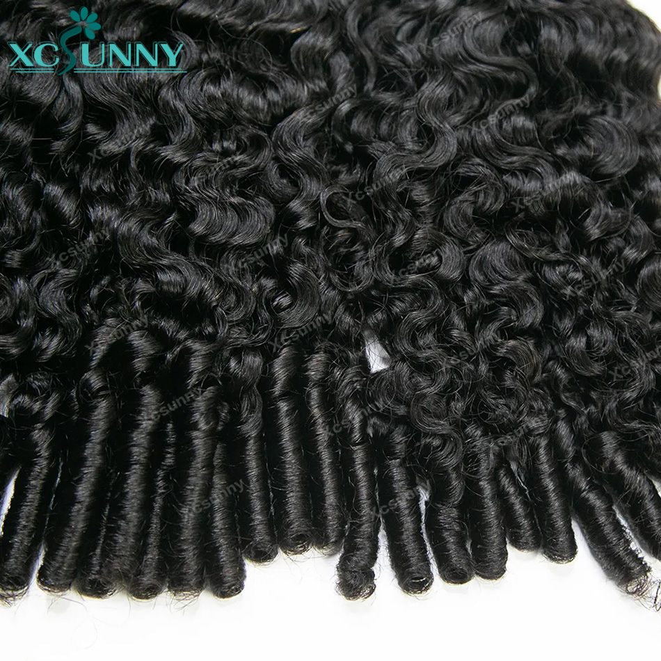 خصلات شعر بشري مجعد مموج على ش - مراجعة Water Wave Bulk Human Hair For Braiding وسعره