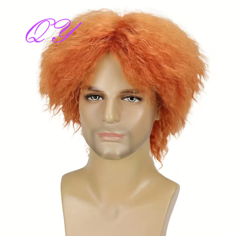 شعر مستعار قصير للرجال بتصميم  - مراجعة Synthetic Wigs وسعره