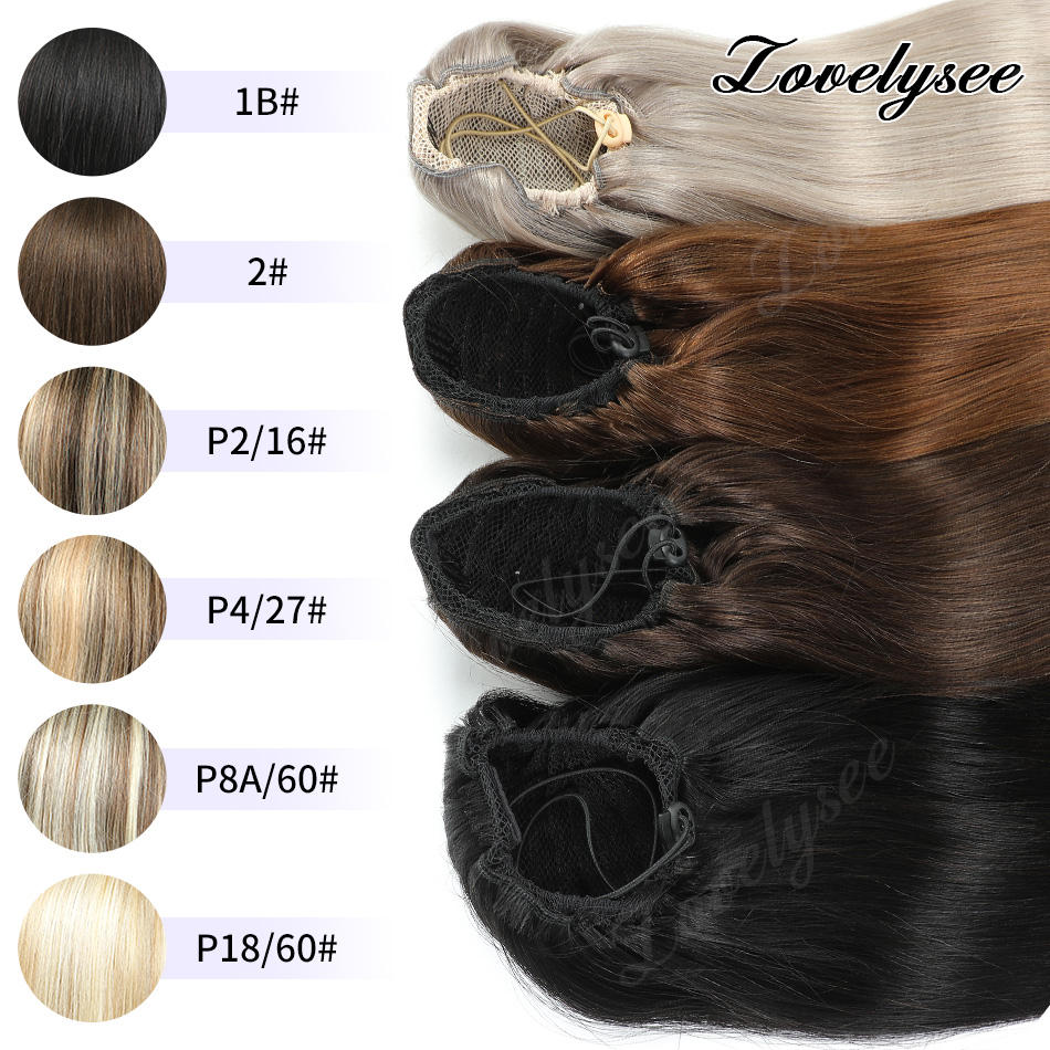 وصلة شعر ذيل حصان قصيرة بطول 1 - مراجعة Seamless Clip In Hair Extensions Human Hair وسعره