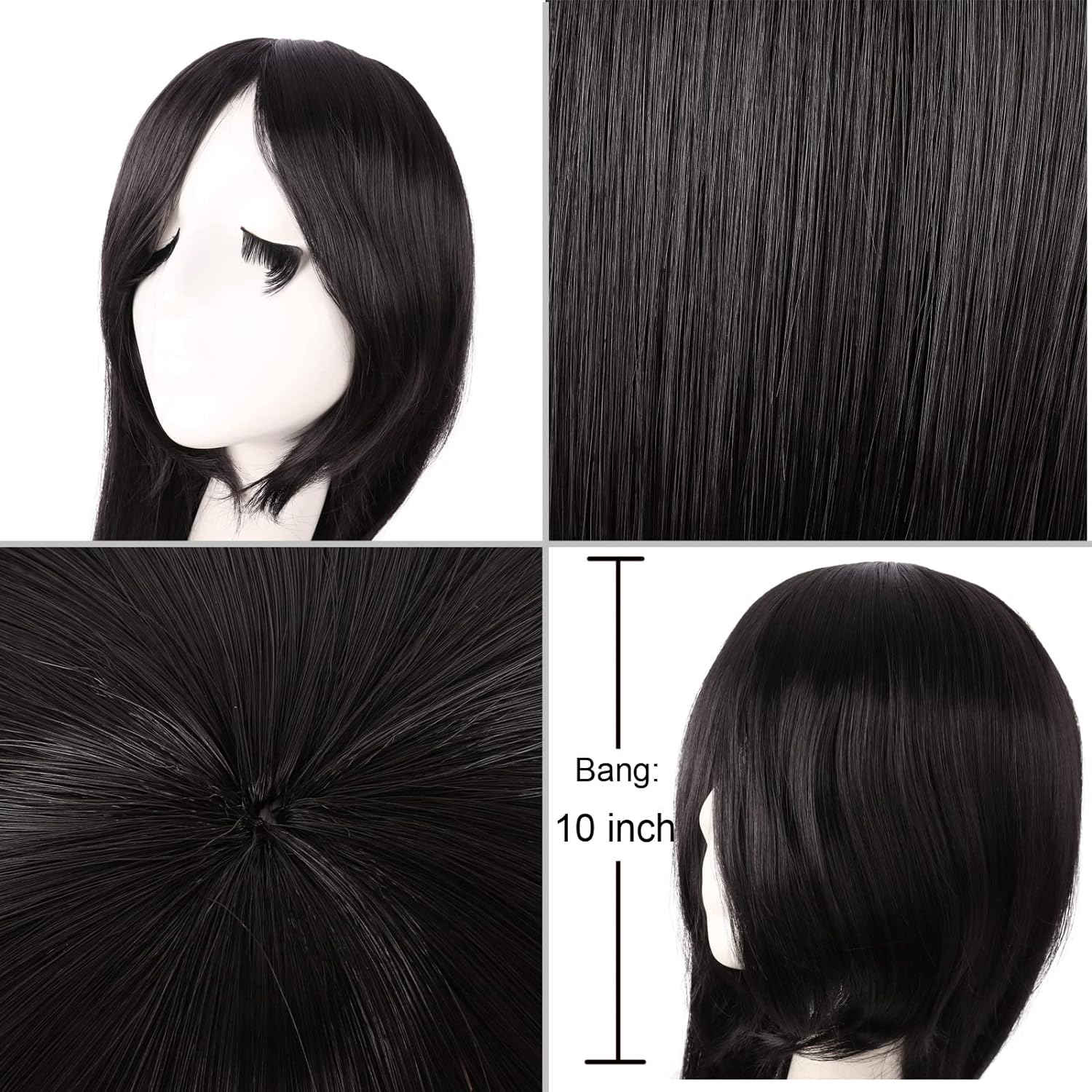 40 بوصة 100 سنتيمتر طويل مستقي - مراجعة Synthetic Braided Wigs For Black Women وسعره