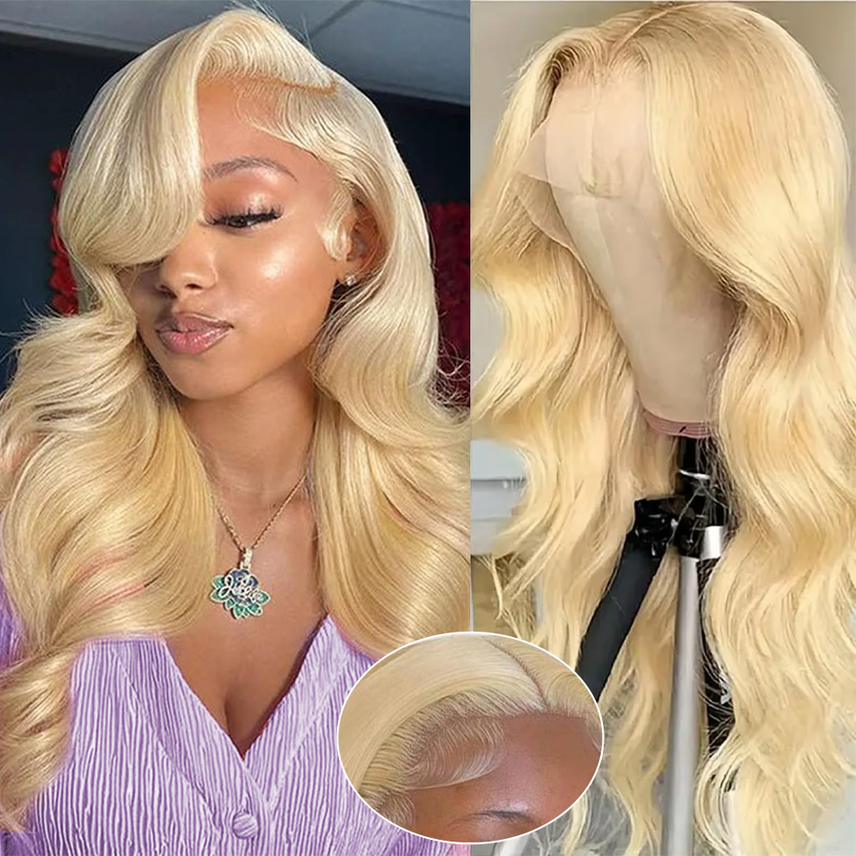 613 Hd الدانتيل الباروكة الأما - مراجعة 613 Blonde Body Wave Lace Front Wig وسعره