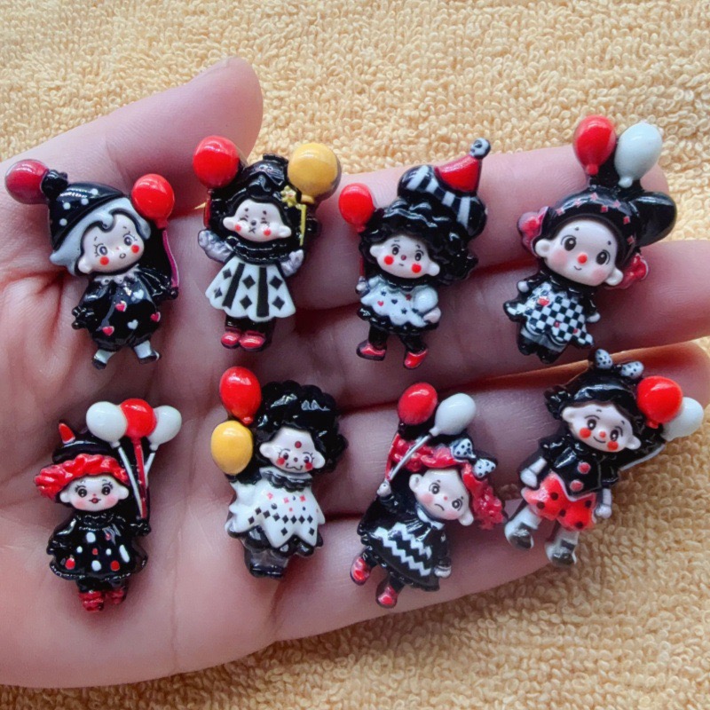 12 قطعة بالون الجوكر، إكسسوارا - مراجعة Hair Clips وسعره
